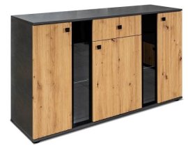 Komoda Salsa - matera/hrast artisan ARMAT20