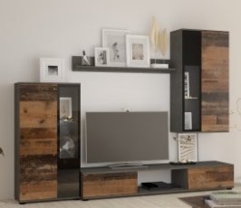 TV regal Salsa - matera/vintage OLDMAT01