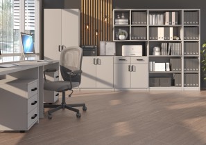 Radni stol Malta - svijetlosiva 170 LG