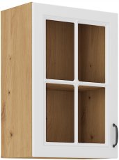 Gornji element Stilo - bijela/artisan hrast - 40 cm GS-72 1F 