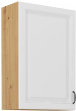 Gornji element Stilo - bijela/artisan hrast - 60 cm G-90 1F 