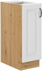 Donji element Stilo - bijela/hrast artisan - 30 cm CARGO BB