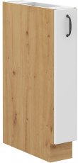 Donji element Stilo - bijela/artisan hrast - 15 cm D CARGO BB