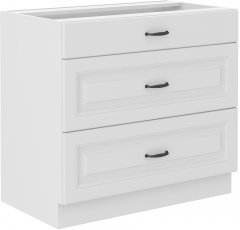 Donji element Stilo - bijela - 80 cm D 3S BB
