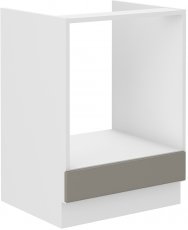 Donji element za ugradbenu pećnicu Stilo - сlaygrey/bijela - 60 cm D GAZ BB