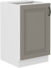Donji element Stilo - сlaygrey/bijela - 50 cm ZL 1F BB