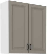 Gornji element Stilo - сlaygrey/bijela - 80 cm G-90 2F