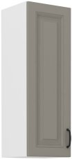 Gornji element Stilo - сlaygrey/bijela - 30 cm G-90 1F