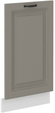 Vrata za ugradbenu perilicu suđa Stilo - сlaygrey/bijela - ZM 71,3x44,6 cm