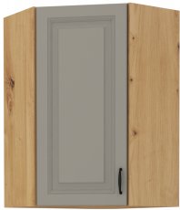 Gornji kutni element Stilo - сlaygrey/artisan hrast - 60x60 cm GN-90 (45°) 1F