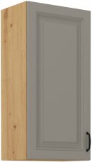 Stolarz Lempert - Gornji element Stilo - сlaygrey/artisan hrast - 45 cm G-90 1F