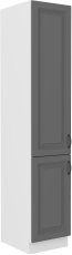Stolarz Lempert - Visoki element Stilo - dustgrey/bijela - 40 cm DK 210 2F