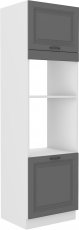 Visoki element Stilo - dustgrey/bijela - 60 cm DPM-210 2F