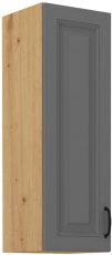 Gornji element Stilo - dustgrey/artisan hrast - 30 cm G-90 1F