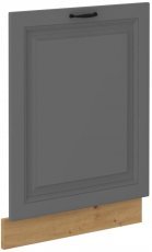 Stolarz Lempert - Vrata za ugradbenu perilicu suđa Stilo - dustgrey/artisan hrast - ZM 713x596 cm