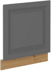 Vrata za ugradbenu perilicu suđa Stilo - dustgrey/artisan hrast - ZM 570x596 cm