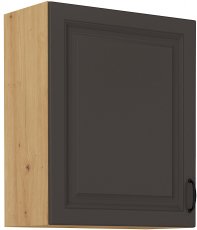 Gornji element Stilo - siva/artisan hrast - 60 cm G-72 1F