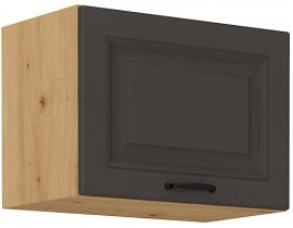 Gornji element Stilo - siva/artisan hrast - 50 cm GU-36 1F