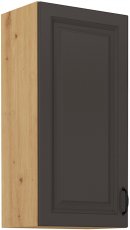 Gornji element Stilo - siva/artisan hrast - 45 cm G-90 1F