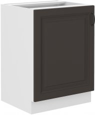 Donji element Stilo - siva/bijela - 60 cm D 1F BB