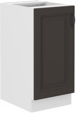Donji element Stilo - siva/bijela - 40 cm D 1F BB