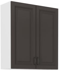 Gornji element Stilo - siva/bijela - 80 cm G-90 2F