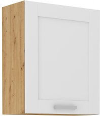 Gornji element Luna - bijela/artisan hrast - 60 cm G-72 1F