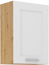 Gornji element Luna - bijela/artisan hrast - 50 cm G-72 1F