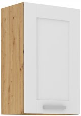 Gornji element Luna - bijela/artisan hrast - 45 cm G-72 1F