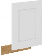 Vrata za ugradbenu perilicu suđa Luna - bijela/artisan hrast - ZM 57x44,6 cm