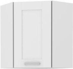 Gornji kutni element Luna - bijela - 60x60 cm GN-72 (45°) 1F