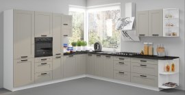 Kuhinja Luna - claygrey/bijela