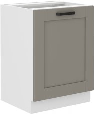 Stolarz Lempert - Donji element Luna - claygrey/bijela - 60 cm D 1F BB