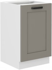 Stolarz Lempert - Donji element Luna - claygrey/bijela - 50 cm ZL 1F BB