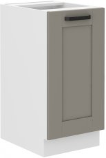 Donji element Luna - claygrey/bijela - 40 cm D 1F BB