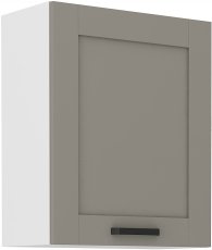 Gornji element Luna - claygrey/bijela - 60 cm G-72 1F