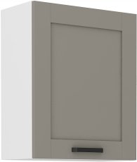 Stolarz Lempert - Gornji element Luna - claygrey/bijela - 60 cm G-72 1F