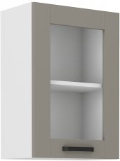 Stolarz Lempert - Gornja vitrina Luna - claygrey/bijela - 40 cm GS-72 1F