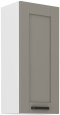 Gornji element Luna - claygrey/bijela - 40 cm G-90 1F