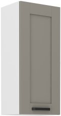 Stolarz Lempert - Gornji element Luna - claygrey/bijela - 40 cm G-90 1F