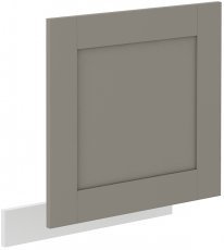 Stolarz Lempert - Vrata za ugradbenu perilicu suđa Luna - claygrey/bijela - ZM 57x59,6 cm