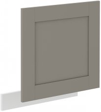 Vrata za ugradbenu perilicu suđa Luna - claygrey/bijela - ZM 57x59,6 cm