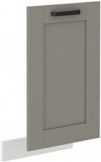 Stolarz Lempert - Vrata za ugradbenu perilicu suđa Luna - claygrey/bijela - ZM 71,3x44,6 cm
