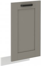Vrata za ugradbenu perilicu suđa Luna - claygrey/bijela - ZM 71,3x44,6 cm