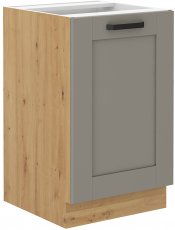 Stolarz Lempert - Donji element Luna - claygrey/artisan hrast - 50 cm ZL 1F BB