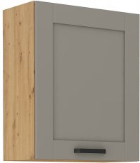 Gornji element Luna - claygrey/artisan hrast - 60 cm G-72 1F