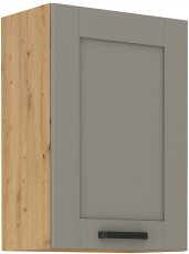 Stolarz Lempert - Gornji element Luna - claygrey/artisan hrast - 50 cm G-72 1F