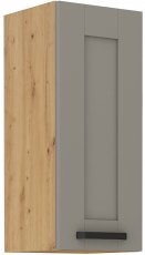 Stolarz Lempert - Gornji element Luna - claygrey/artisan hrast - 30 cm G-72 1F