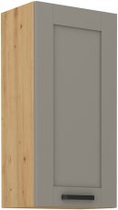 Gornji element Luna - claygrey/artisan hrast - 45 cm G-90 1F