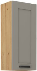 Stolarz Lempert - Gornji element Luna - claygrey/artisan hrast - 40 cm G-90 1F